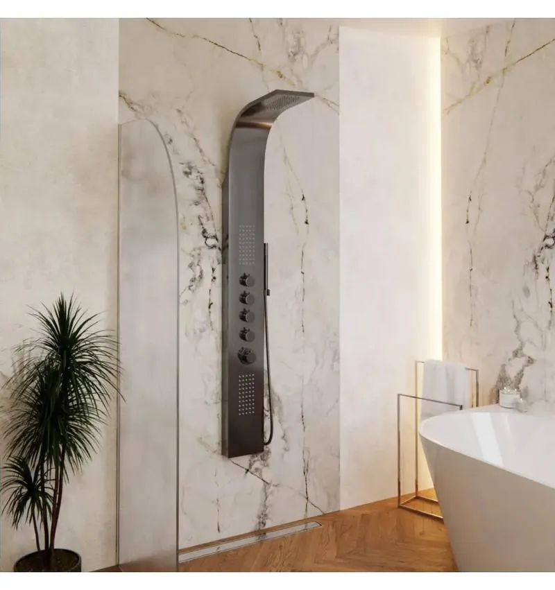 Praktyczny przewodnik: Jak zamontować panel prysznicowy w narożniku łazienki?