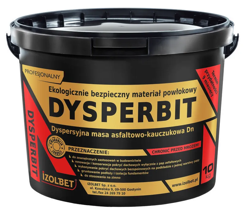 Klejenie styropianu na dysperbit