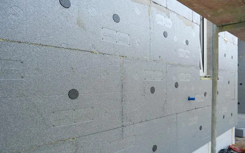 Kołkowanie styropianu grafitowego