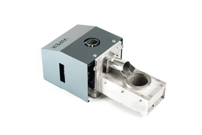 Montaż palnika na pellet