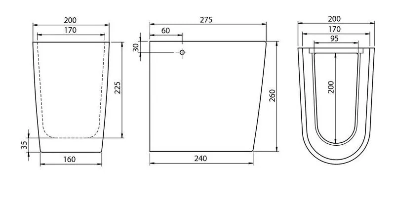 Montaż półpostumentu w łazience