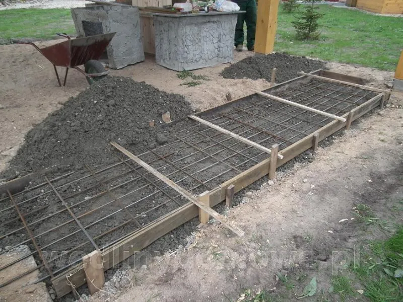 Przygotowanie terenu pod wędzarnię