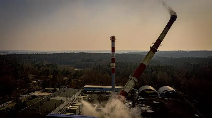 Wyburzenie komina w domu